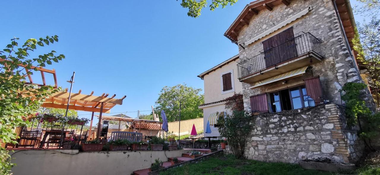 Country House Trevi Umbria Borghetto Vetuliae Santa Maria in Valle Exteriér fotografie